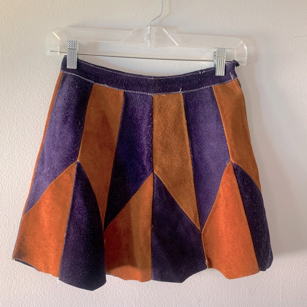 60s Suede Skirt